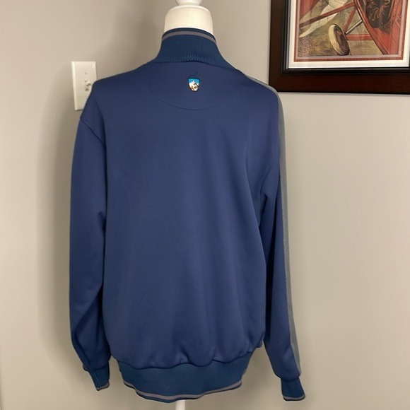 Kuhl Size Medium Men's Blue Full Zip Trak Jacket Lightweight Athleisure Outdoor - Picture 5 of 6